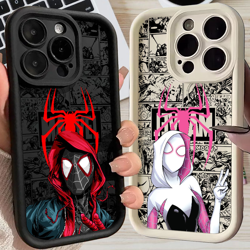 Apple Iphone 15 - 스파이더맨 마일즈 모랄레스 그웬 마블 코믹스