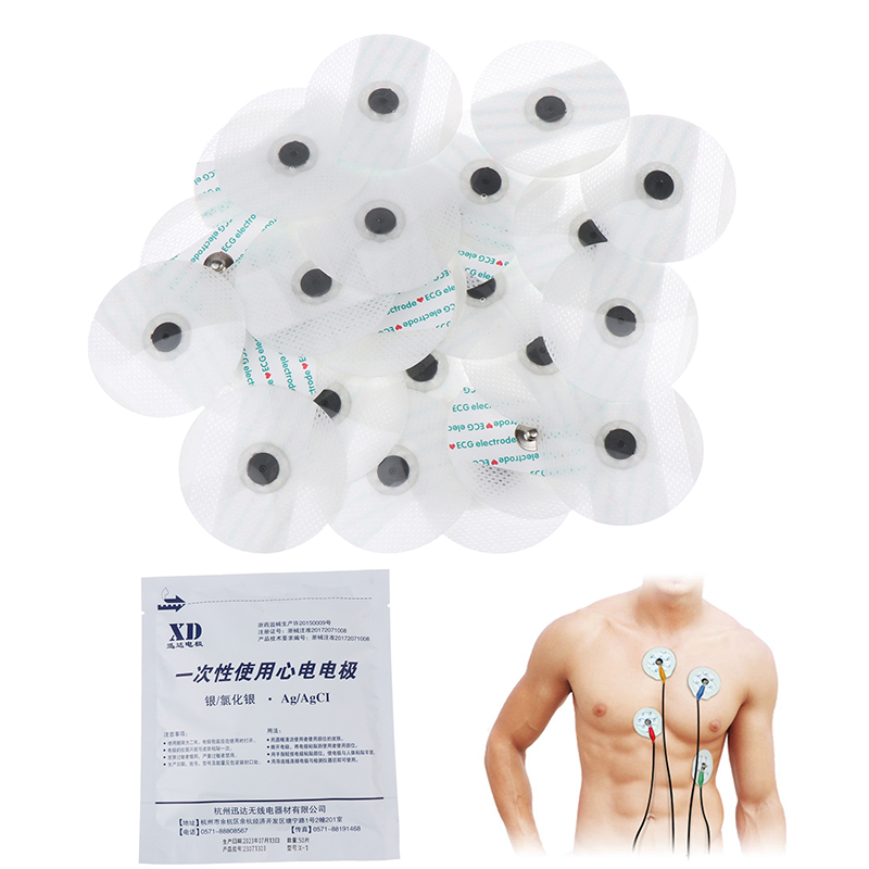 Ecg Patch Monitor - 50 개/가방 전극 패치 의료 일회용