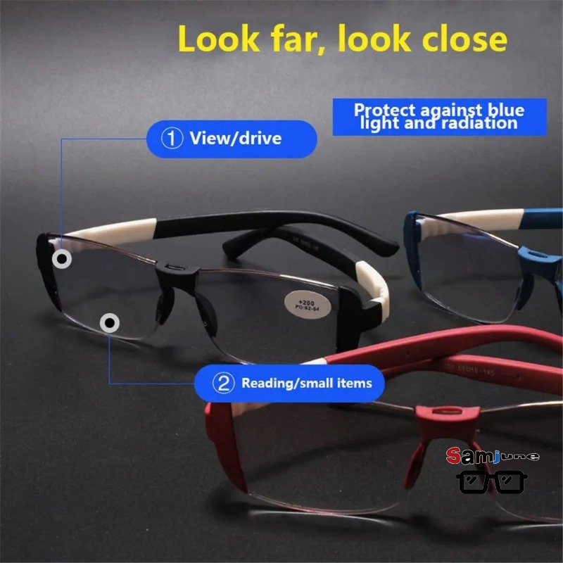 Light Therapy Glasses - Samjune 안티 블루 라이트 안경 자기