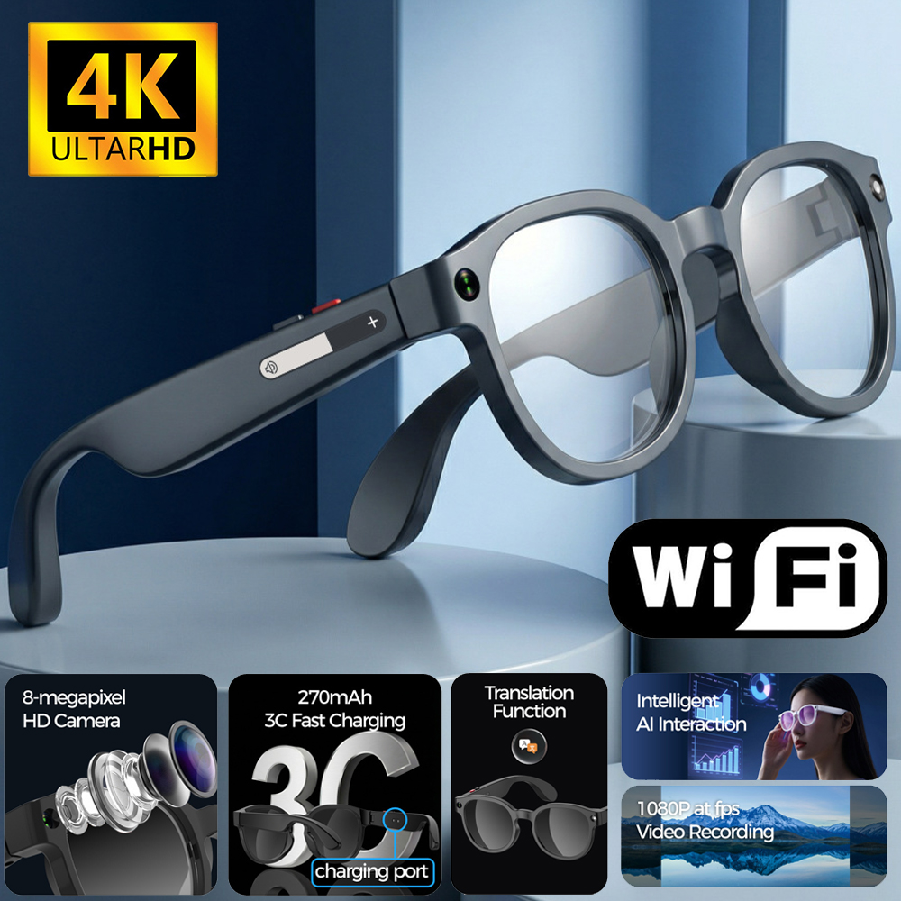 2026 AI 스마트 안경 AI 번역 8MP HD 카메 - Smart Glasses Lens 리뷰 및 가격