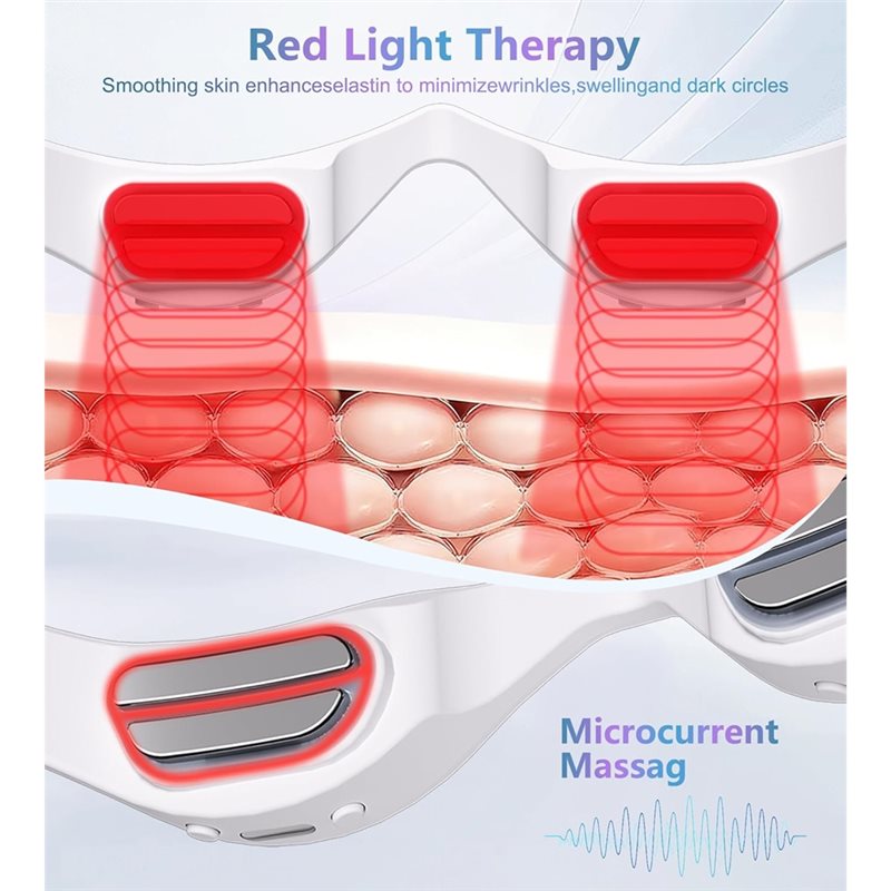 【OFF SHELF】적색광 치료기, 미세전류 기능이 있 - Light Therapy Glasses 리뷰 및 가격
