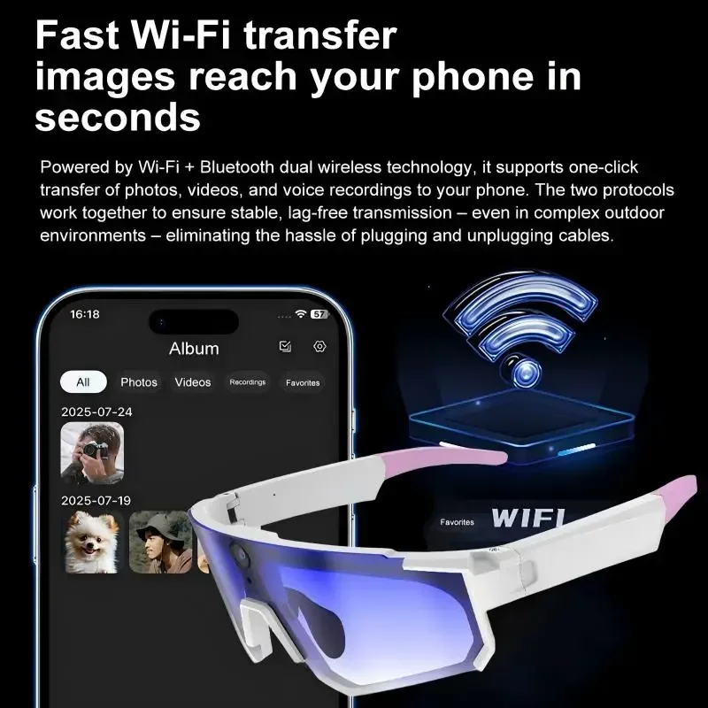 샤오미 AI 스마트 안경 1080P 카메라 8MP 손떨 - Smart Glasses Lens 리뷰 및 가격