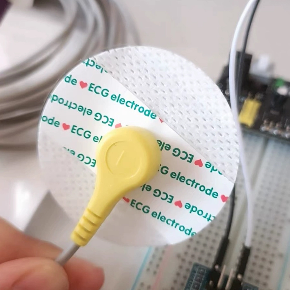 50개/1봉 ECG EKG 전극 패치 부직포 버튼 EC - Ecg Patch Monitor 리뷰 및 가격