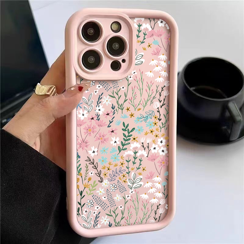 핑크 하이-밤부 플로럴 패턴 아이폰 케이스 (샤오미 레 - Xiaomi Redmi Note 13 리뷰 및 가격