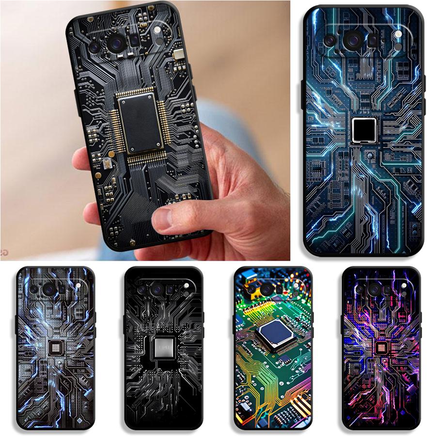 레트로 회로 기판 디자인 펀다 폰 커버 케이스 (구글  - Google Pixel 9 리뷰 및 가격